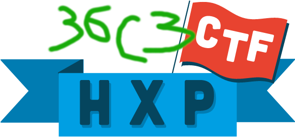 preliminary hxp 36C3 CTF logo